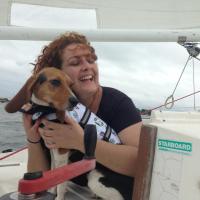 Sailing with pups